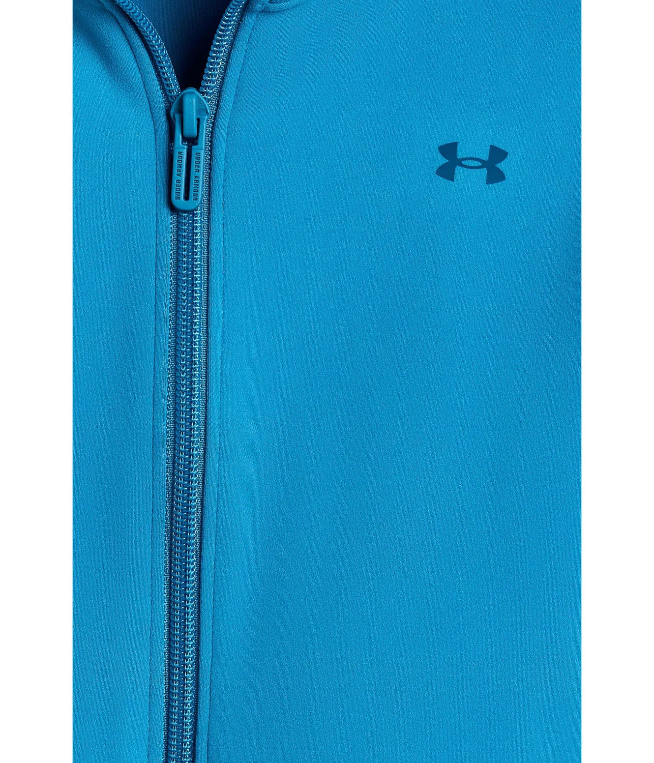 Куртка на молнии Motion Full Zip (для больших детей) Under Armour Kids, Aegean Blue/Blackout Navy — фото 3