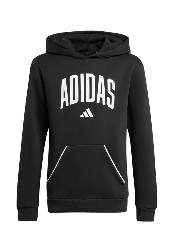 Сезонные вещи первой необходимости, университетская типография - худи Adidas Sportswear, черный — фото 4