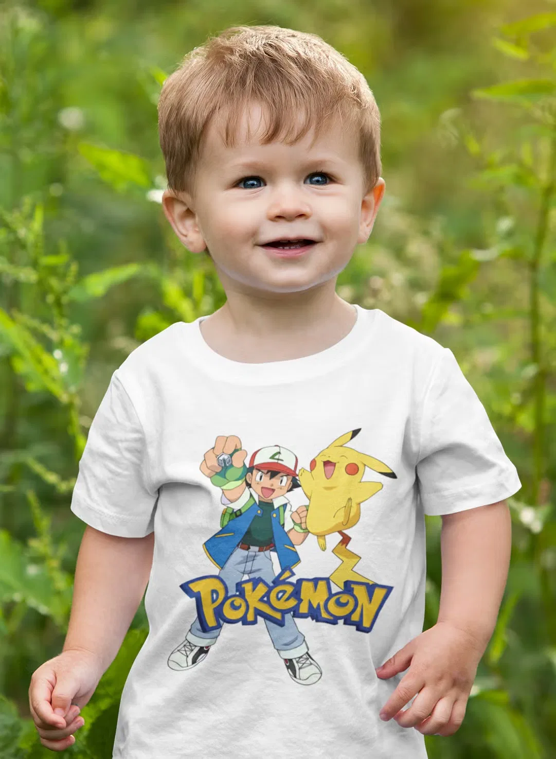 Футболка с принтом Pokemon Zoom
