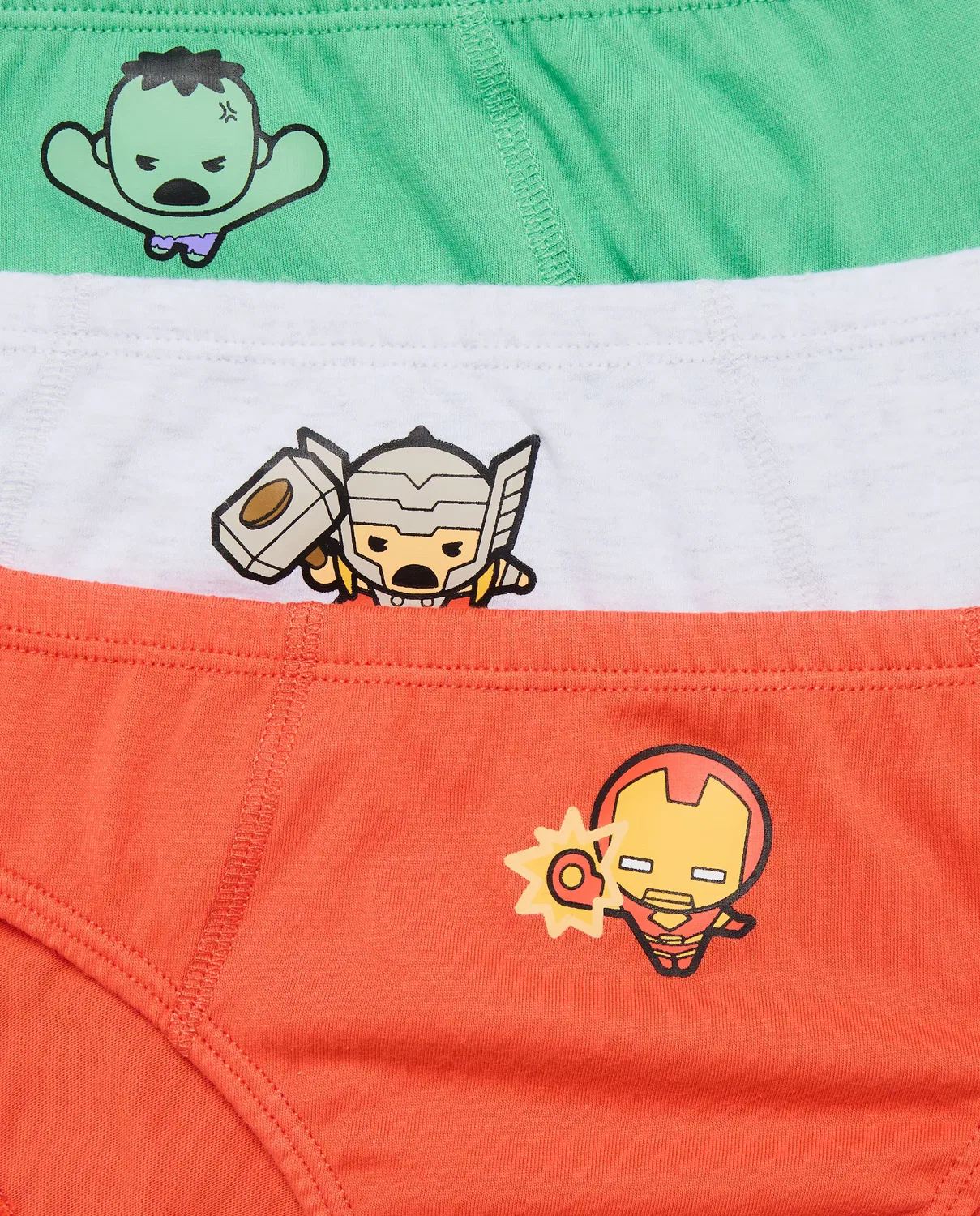 Детский комплект трусов для мальчиков 5 штук AVENGERS Cotton Juice, Multicolor — фото 3