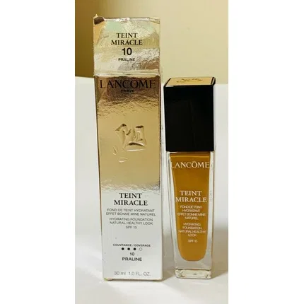 Тональная основа Lancôme Teint Miracle Hydrating Foundation 10 Praline SPF 5, 30 мл, Цвет 10 Praline