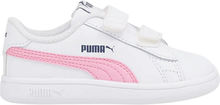 

Кроссовки Puma Smash v2 Infant White Prism Pink, белый