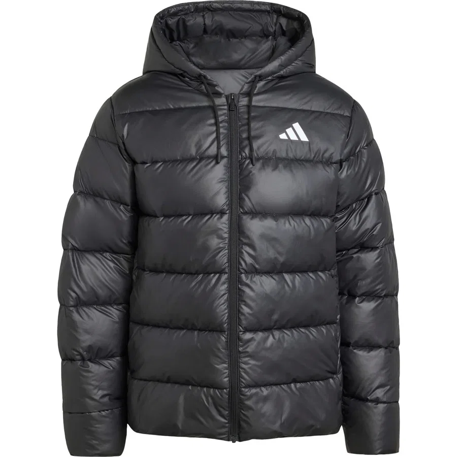 Куртка-пуховик с капюшоном CLIMAWARM Synthetic Down Puffer Jackets adidas, Черный — фото 3