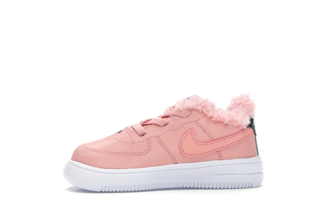 Детские кроссовки Lifestyle Nike Air Force 1 Low, Bleached Coral/Bleached Coral-Black-White — фото 3