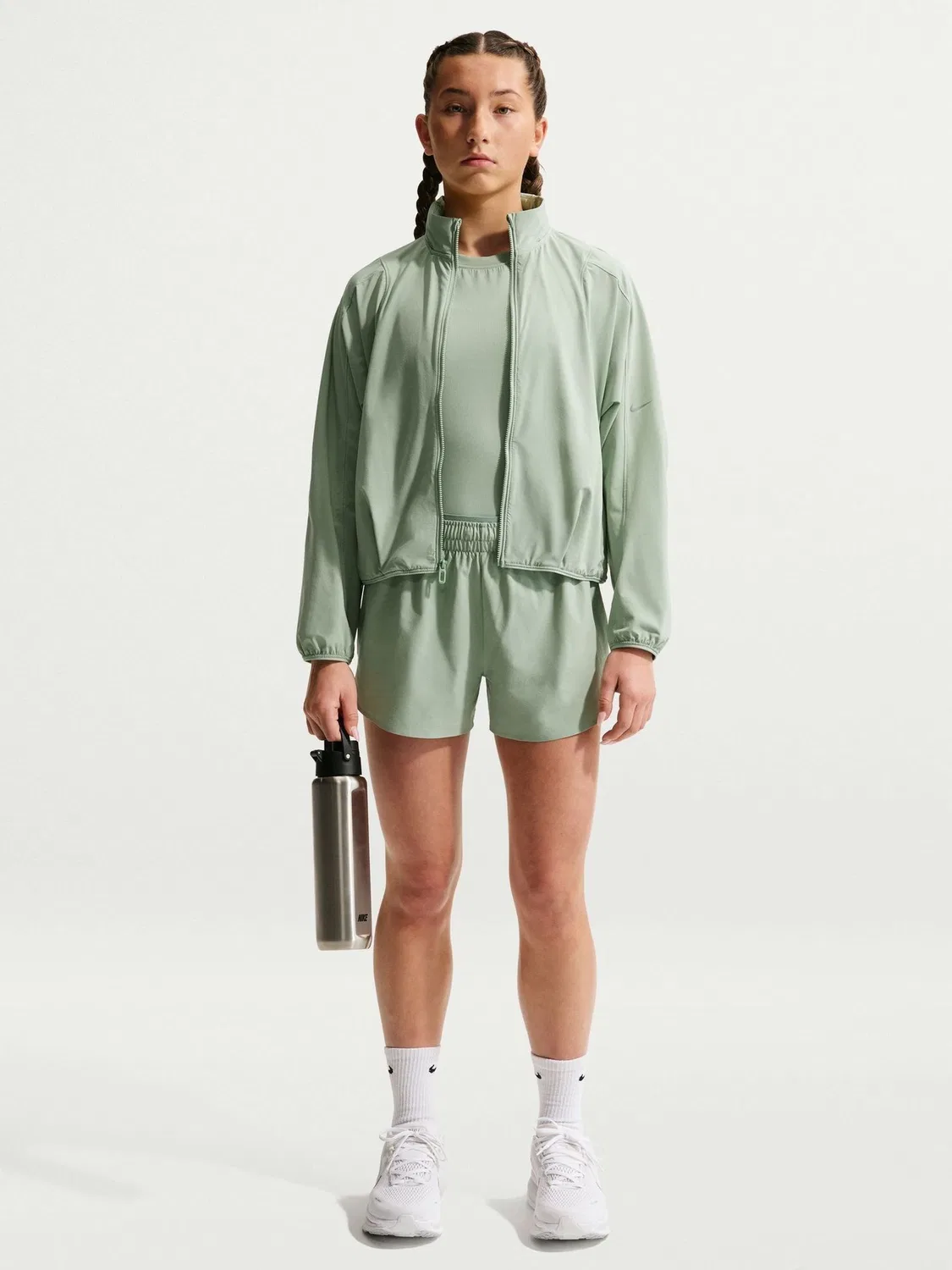 Шорты беговые MAVN DriFIT Nike, Steam Green