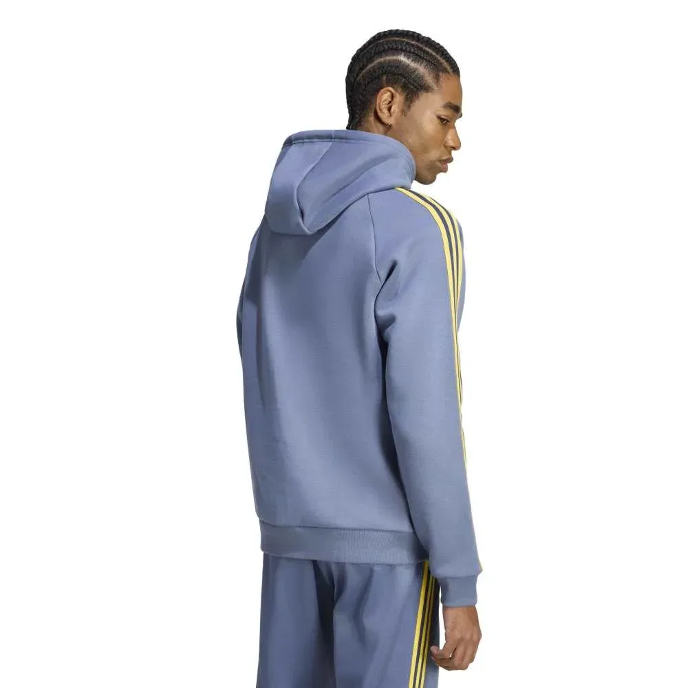 Мужской худи с флисом Adidas Arsenal FC Originals, Blue — фото 2
