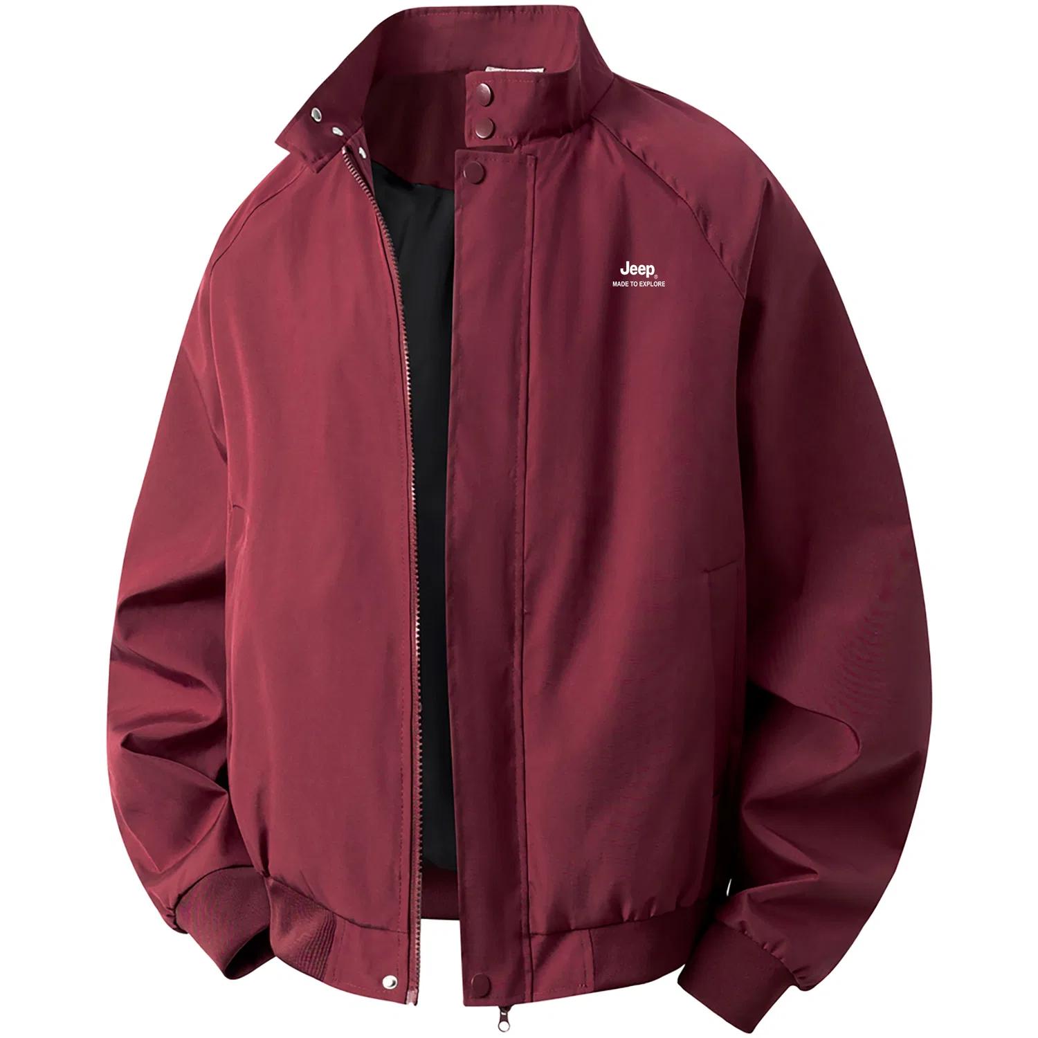 Детская куртка с воротником-стойкой Jeep Leisure Collection, Burgundy