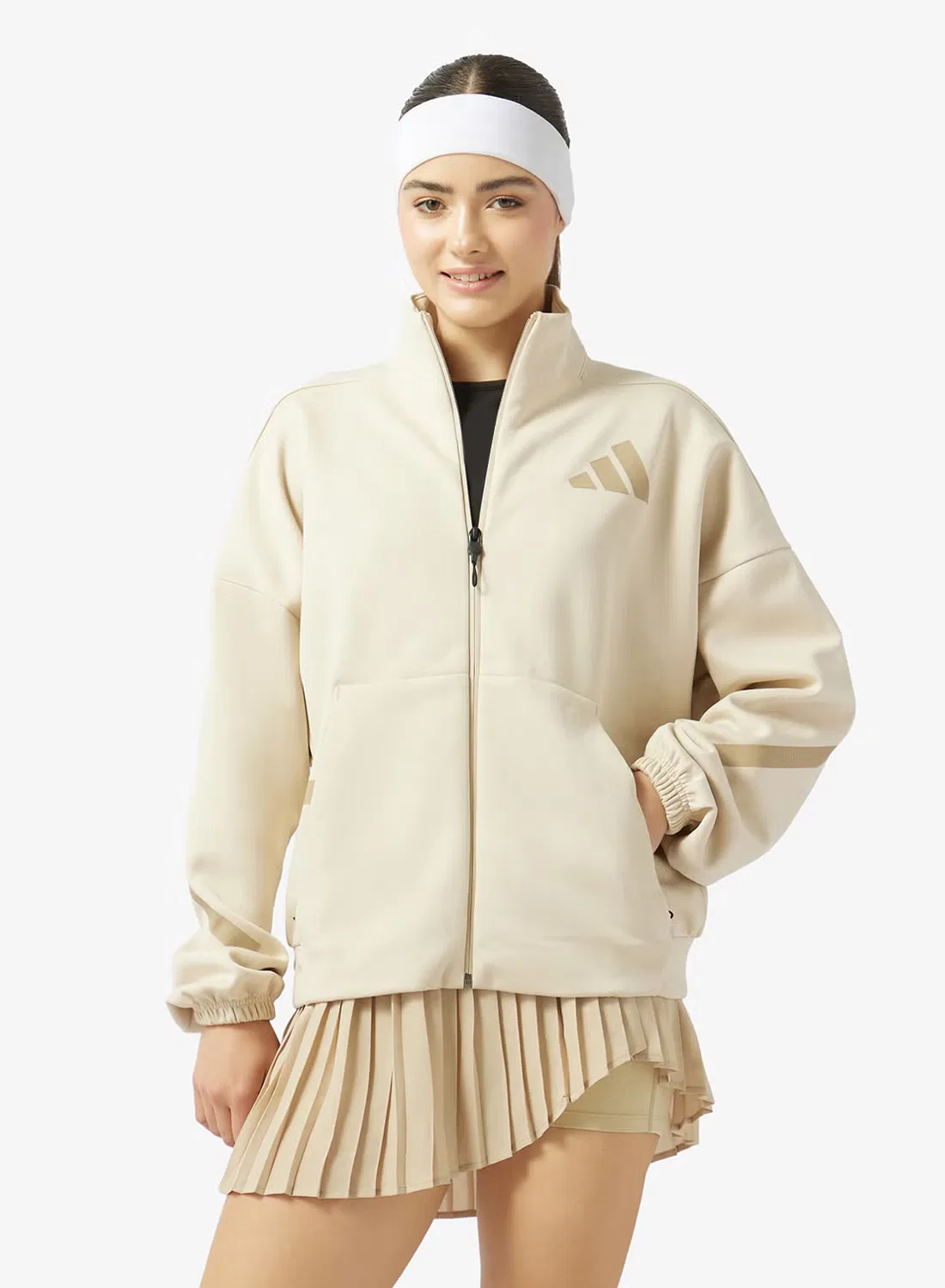 Куртка спортивная с длинным рукавом Z.N.E. Adidas, коралловый