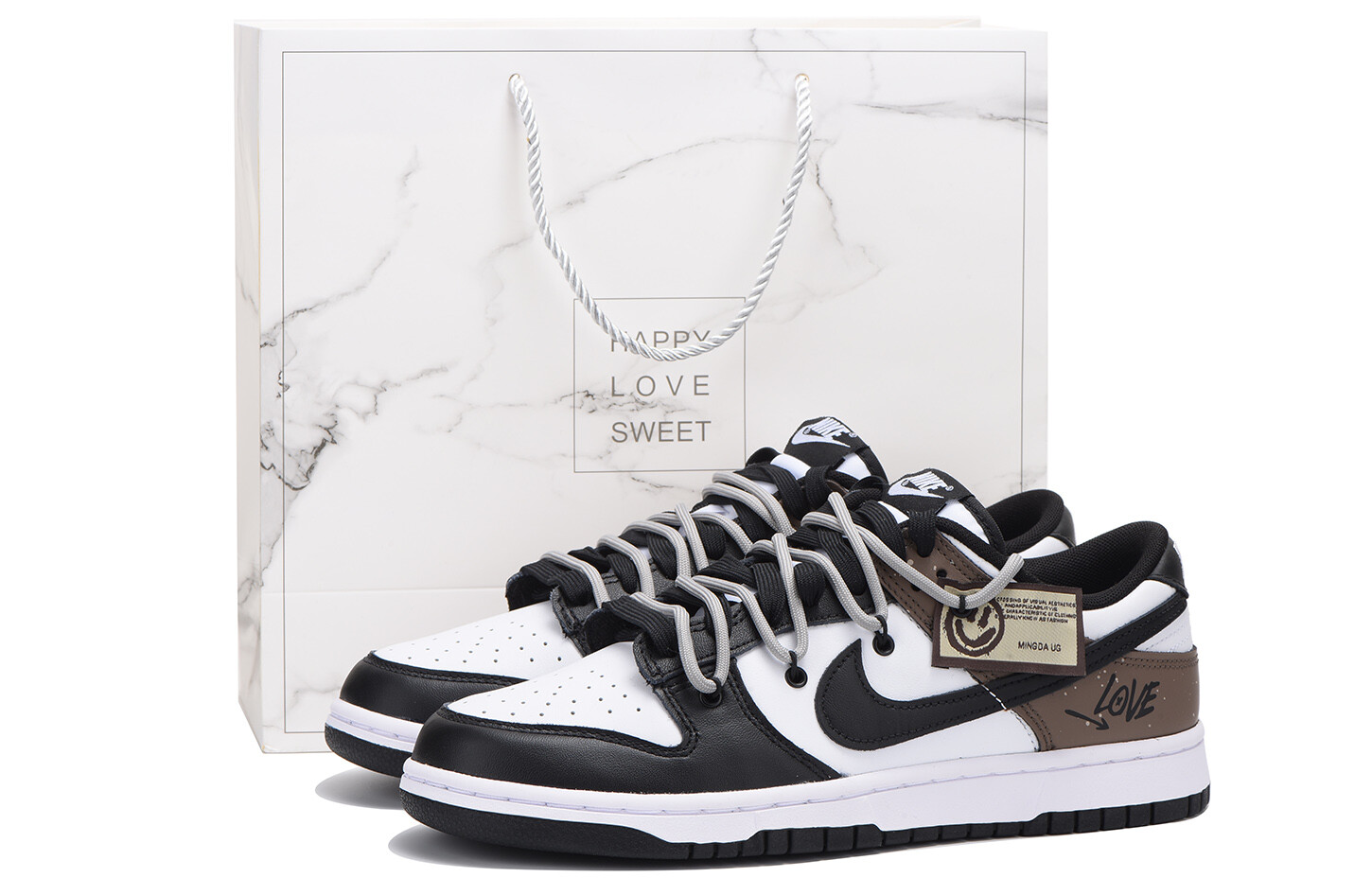 

Кроссовки Nike Dunk Skateboard Shoes Men Low-Top White