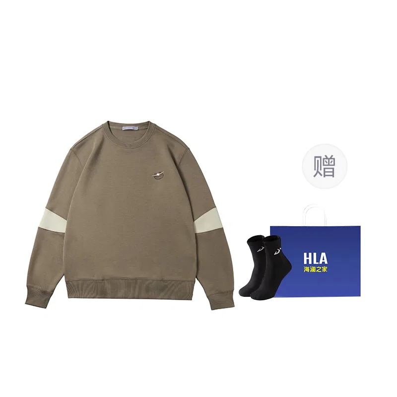 Детский свитшот с принтом Aerospace HLA, Dark Gray Splicing 18 — фото 4