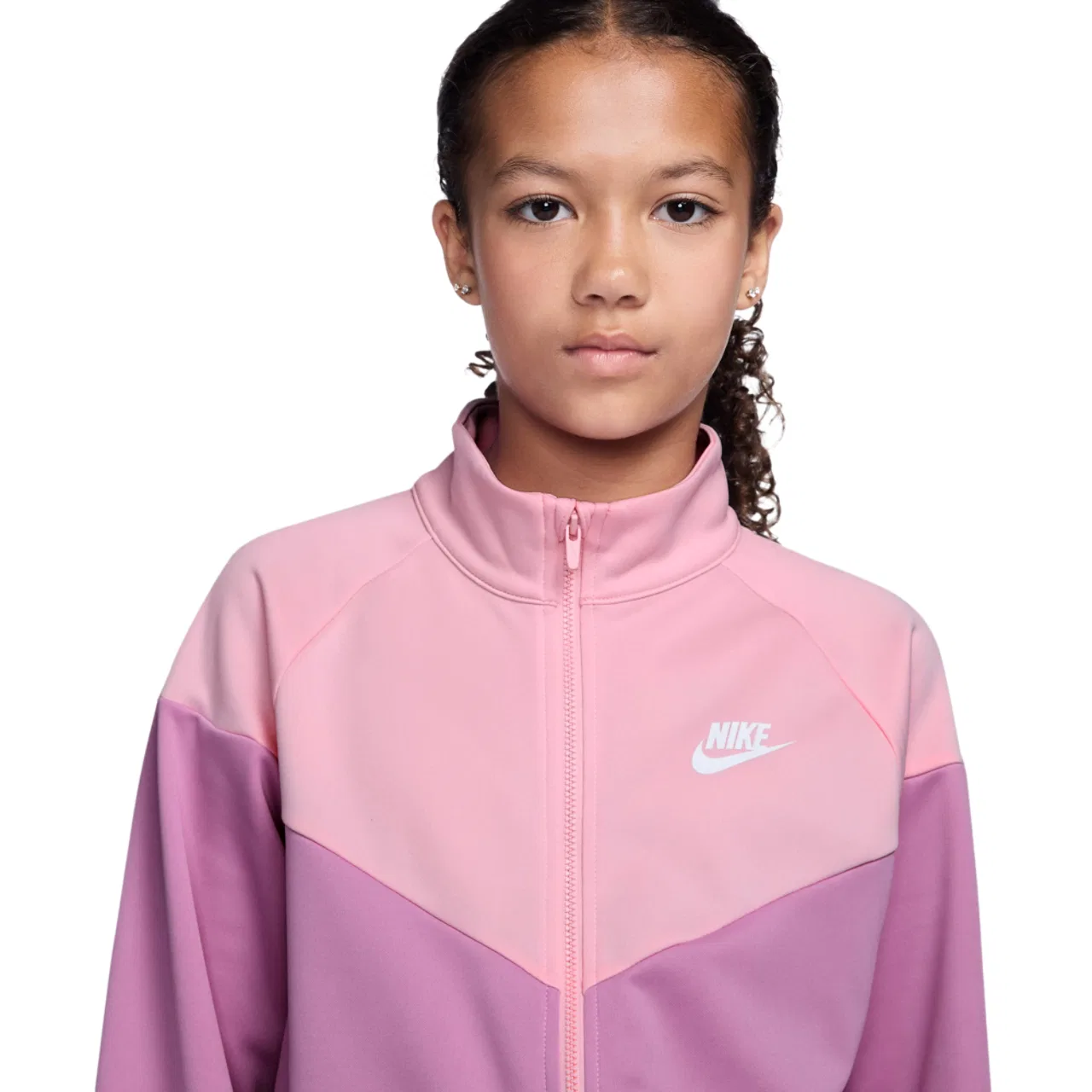 Детская куртка Nike Dri-FIT Full-Zip, розовый — фото 3