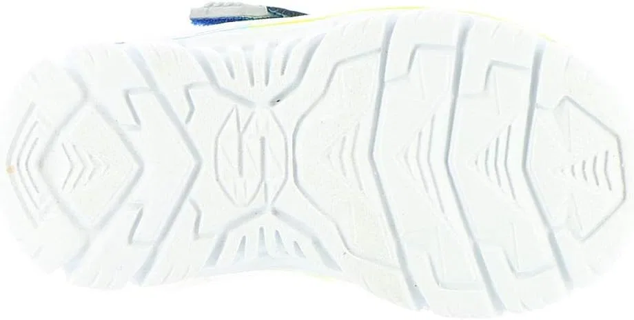 Детские кроссовки для мальчиков NITRATE-95358N Skechers, Lime/Blue — фото 4