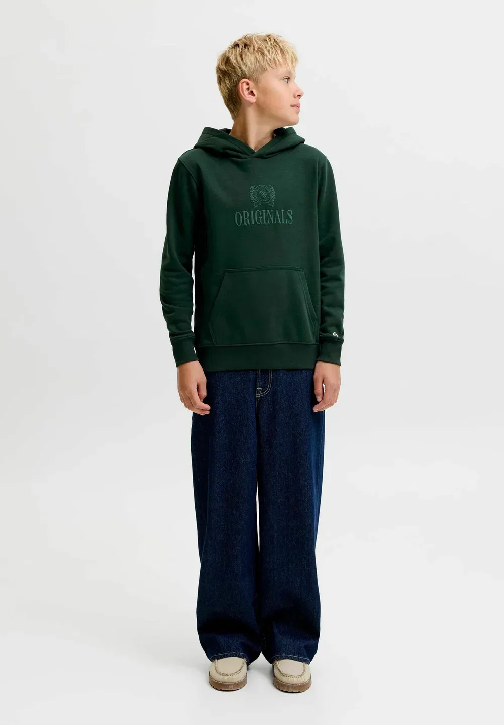 Худи с надписью, худи для подростков - худи Jack & Jones Junior, Pine Grove