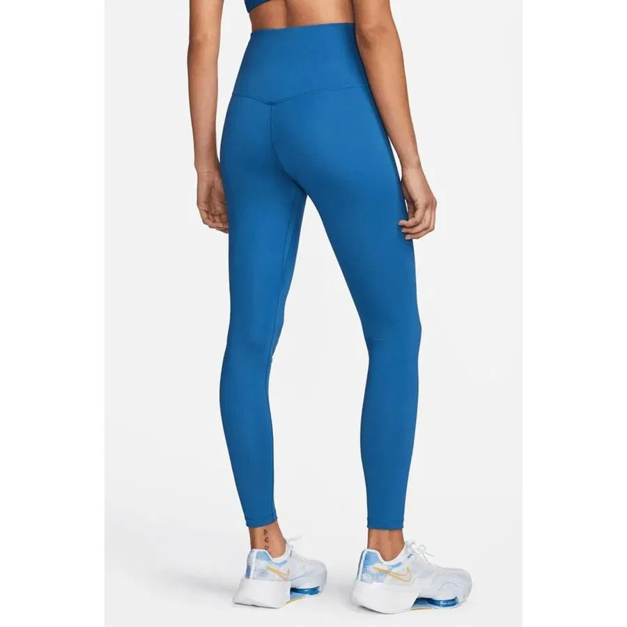 Женские леггинсы с высокой посадкой Nike One High Rise Leggings Full Length 2 Cepli, Синий — фото 2