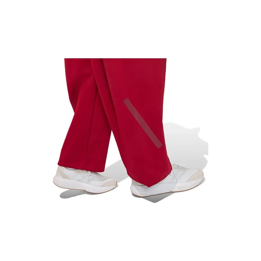 Женские спортивные брюки с заниженной талией adidas W Z.N.E. Oh Pt, Красный — фото 4