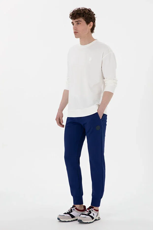 Мужские спортивные штаны скинни U.S. Polo Assn., Light Navy Blue — фото 3