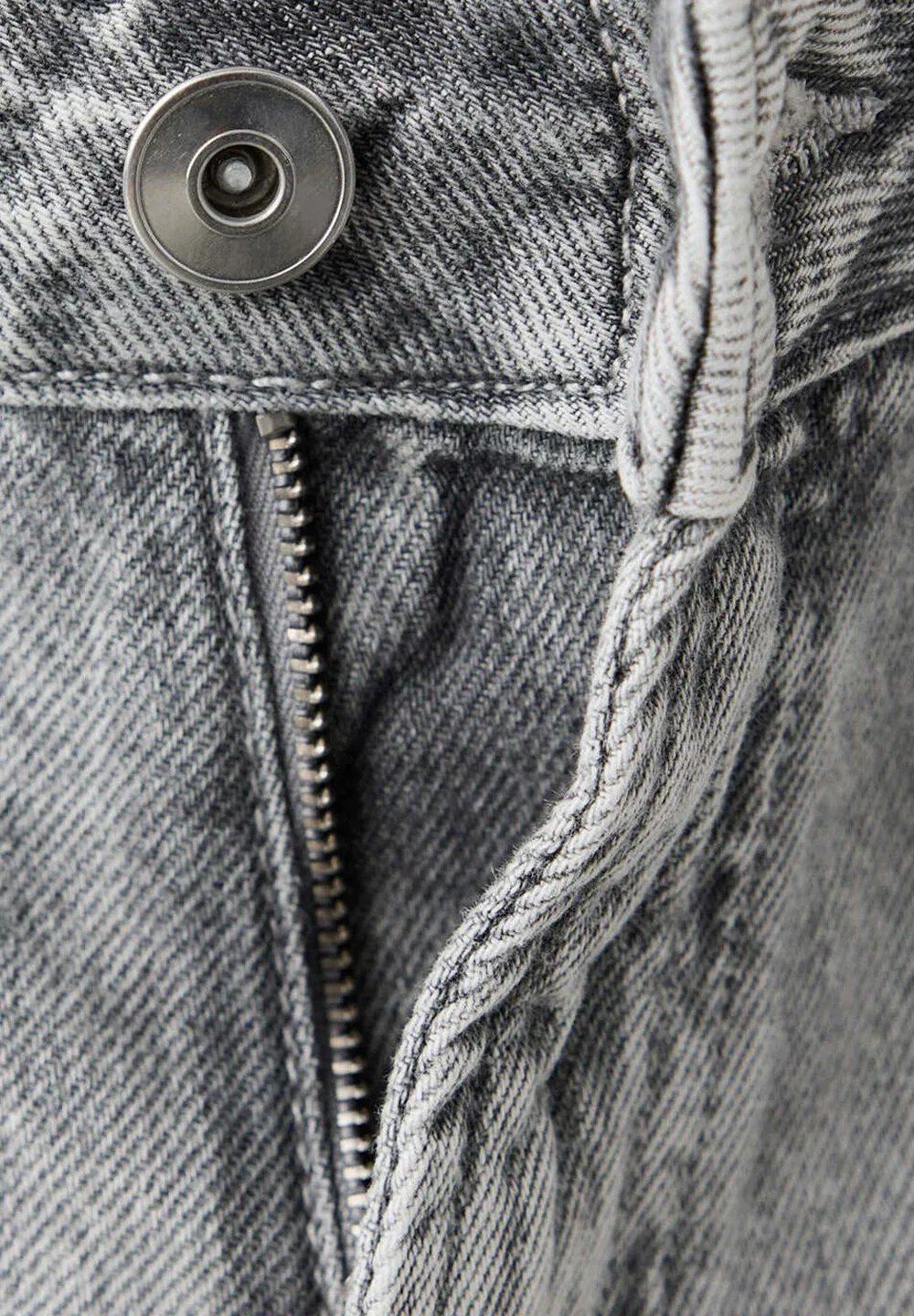 Подростковые джинсы-клеш Mango Kids, Grey Denim — фото 3