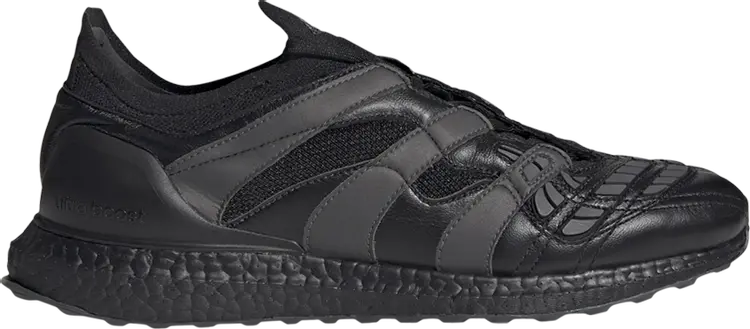 Кроссовки Adidas Predator Accelerator 'Black Grey', черный — фото 2