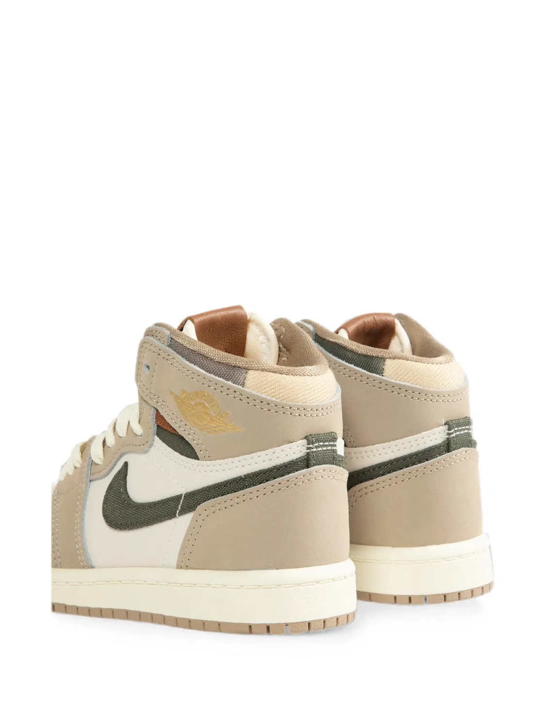 Кроссовки Jordan 1 Retro High OG Jordan Kids, нейтральные цвета — фото 3