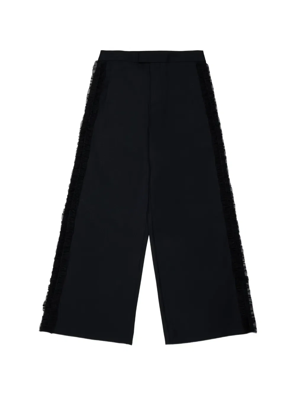Брюки с оборками Dsquared2 Kids, черный