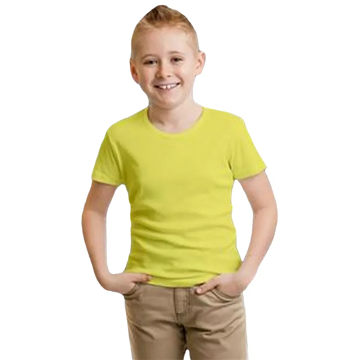 Футболка хлопковая Casual Classics, Yellow — фото 2