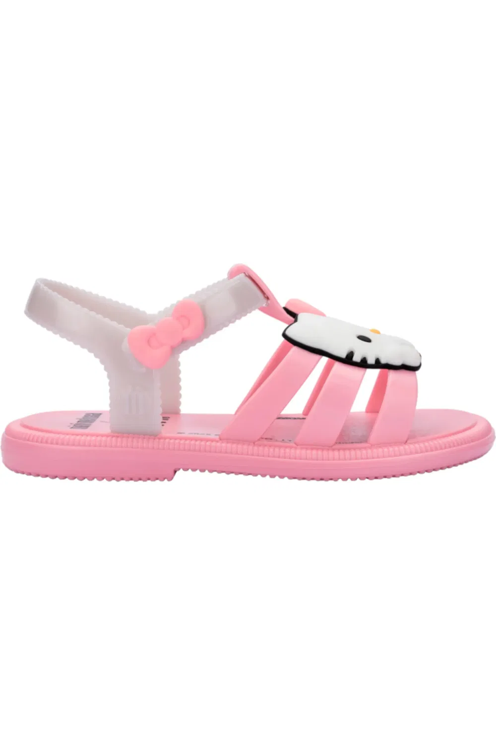 Сандалии детские с аппликацией Hello Kitty Hip Sandal Mini Melissa, розовый/белый — фото 2