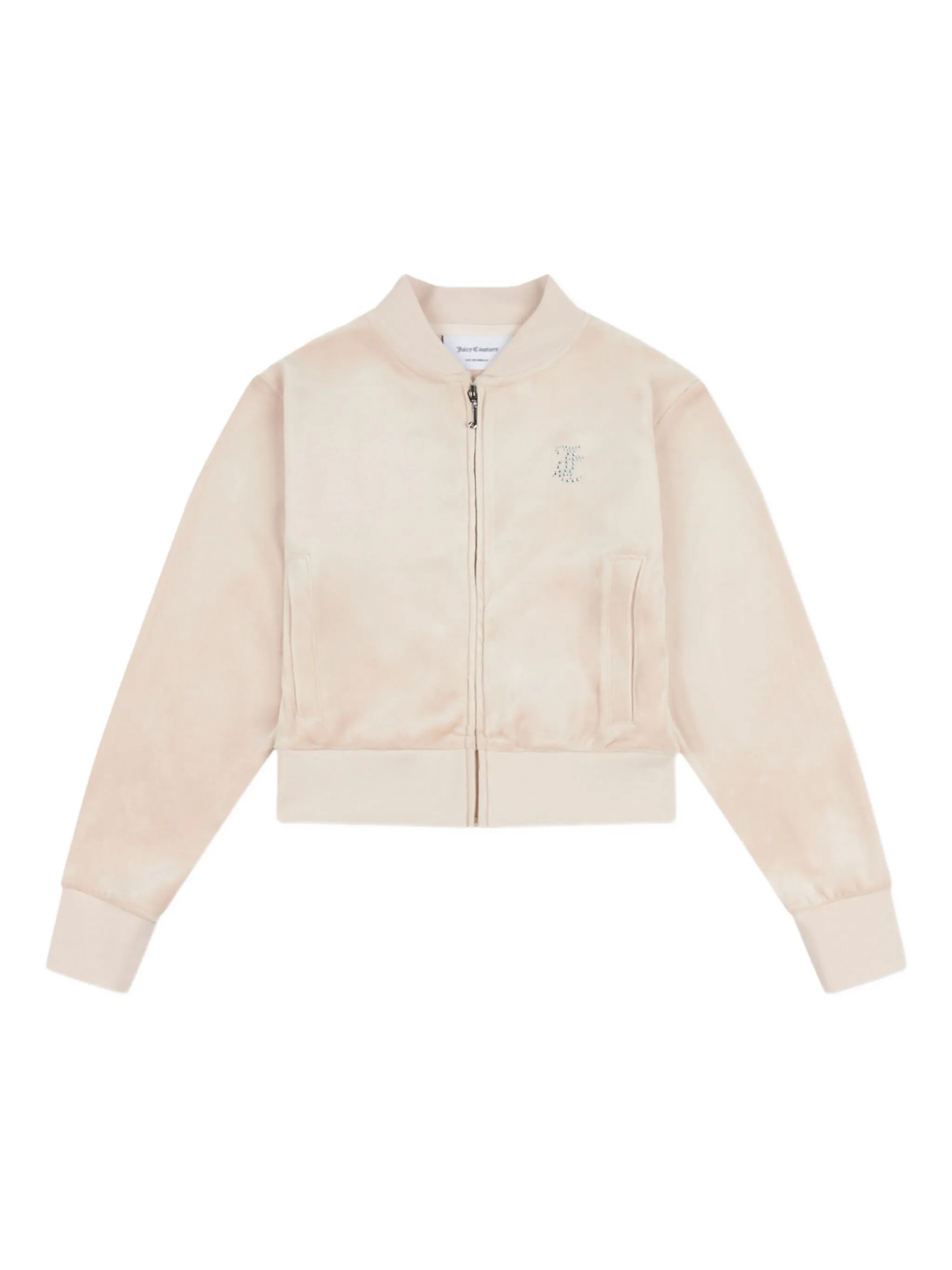 

Толстовка со стразами Juicy Couture Kids, бежевый