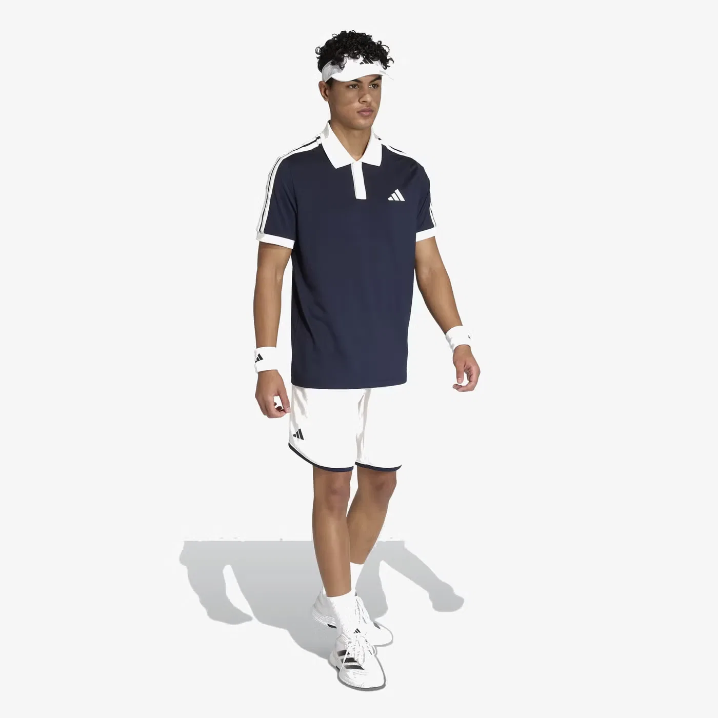 Поло с принтом Tennis Classics Adidas, темно-синий — фото 4