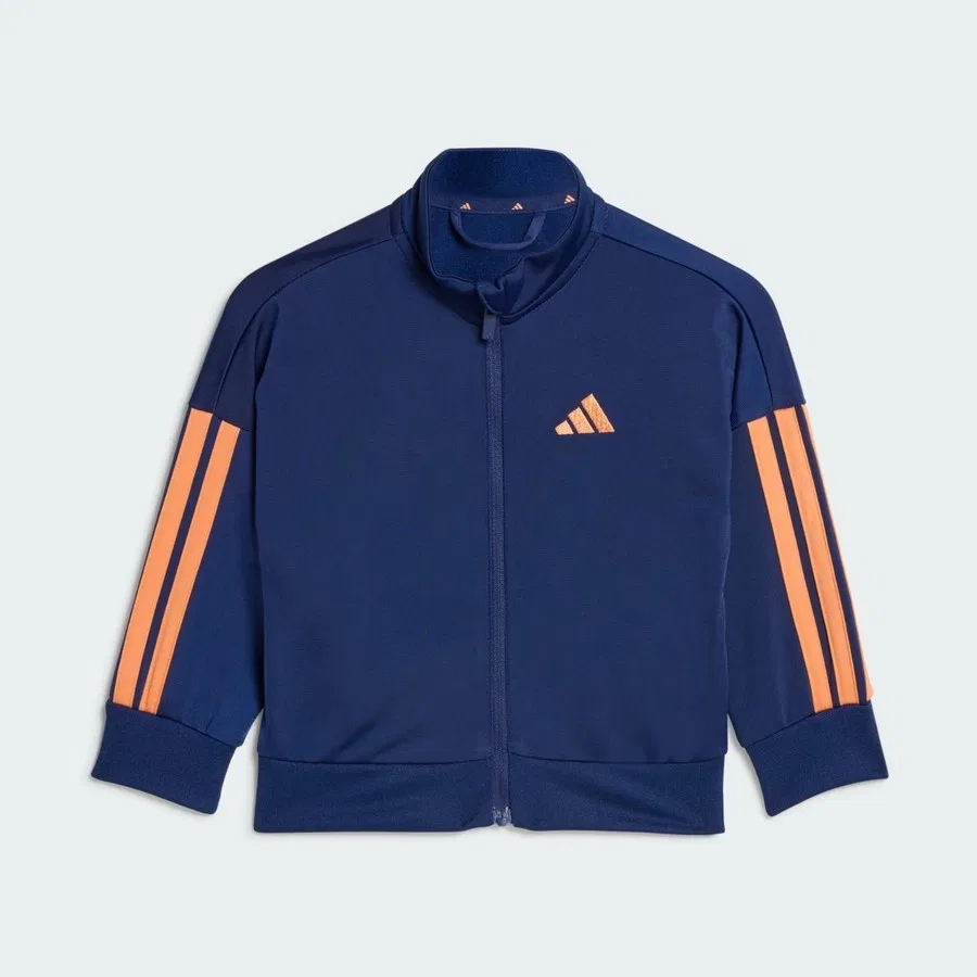 Детский спортивный комплект из футера с принтом 3S Tr Ts 205 adidas, Синий — фото 2