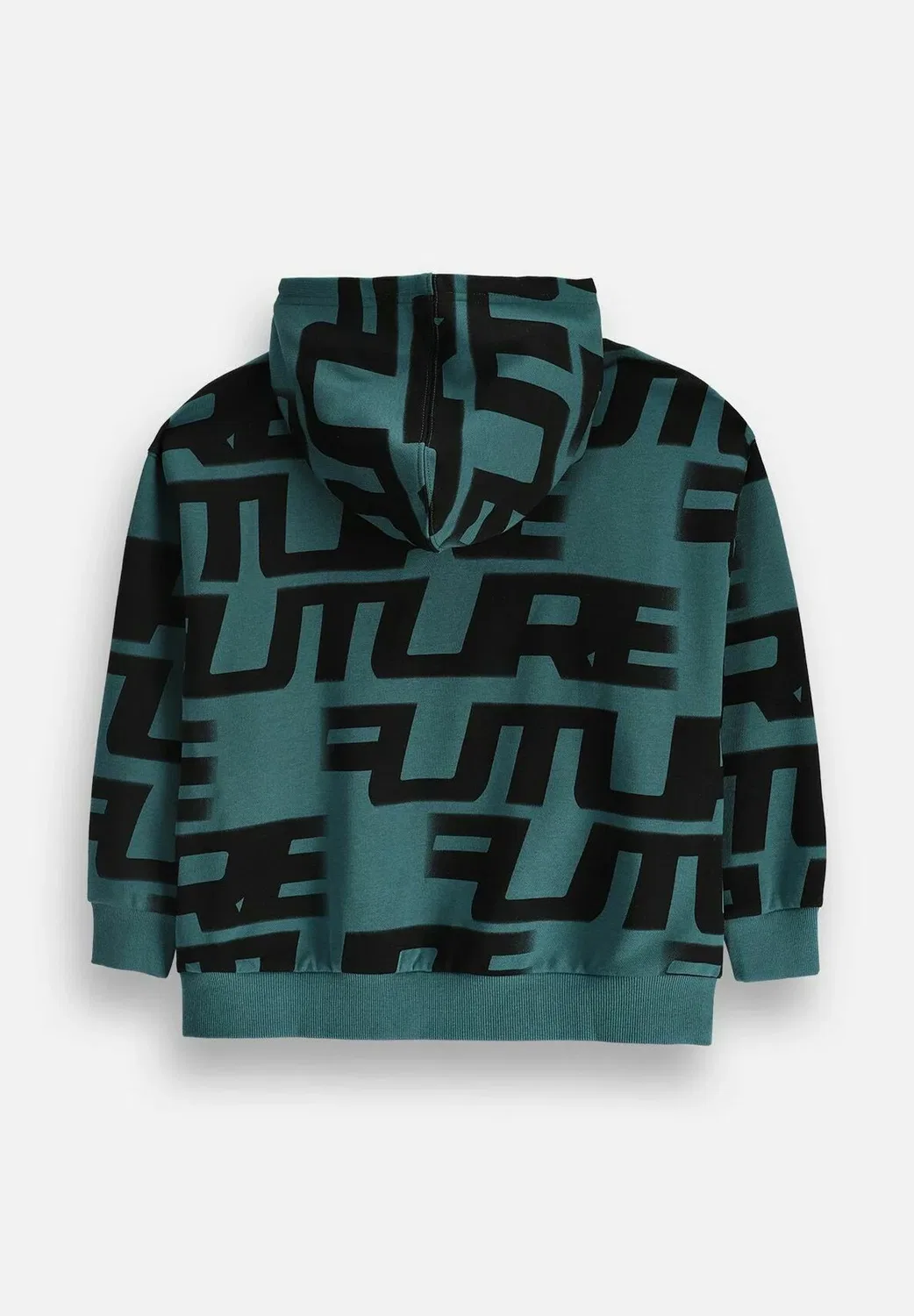Толстовка Kapuzenpullover - худи Coccodrillo, Turquoise — фото 2