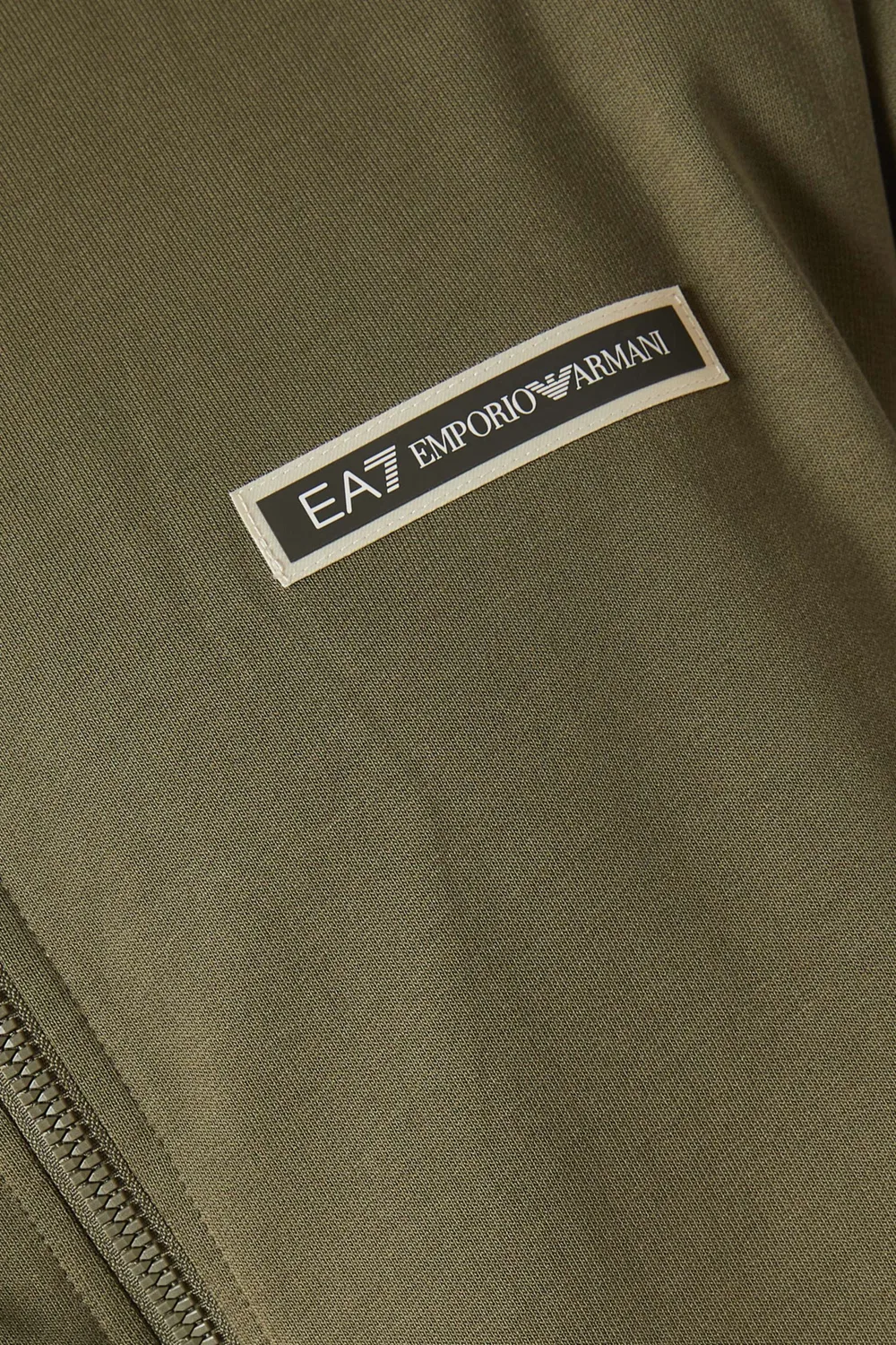 Худи с логотипом Logo Hoodie Emporio Armani, зеленый — фото 4