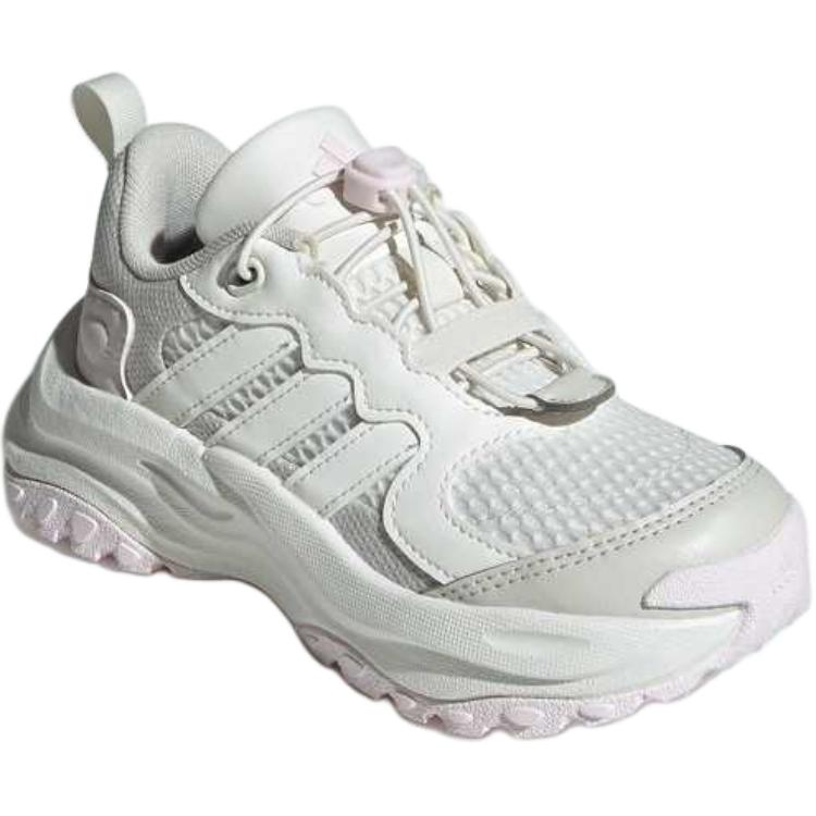 Детские кроссовки Maxxwavy с низким верхом, устойчивые к истиранию Adidas, белый/серый — фото 3
