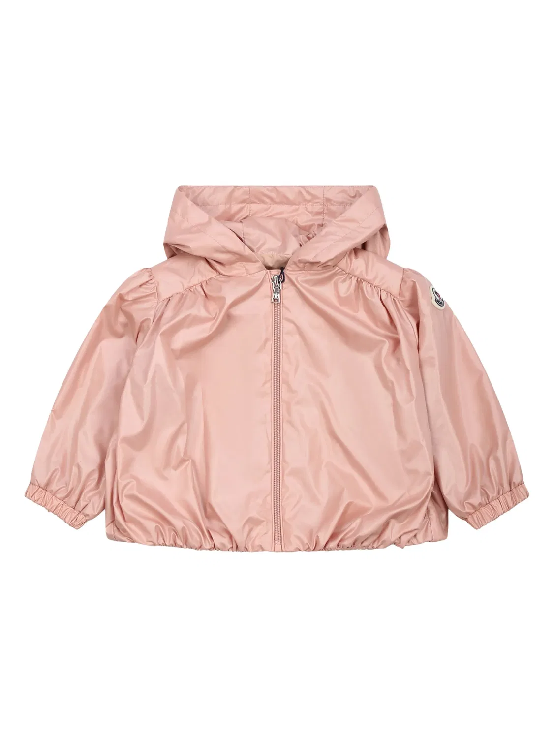Куртка с логотипом Moncler, розовый