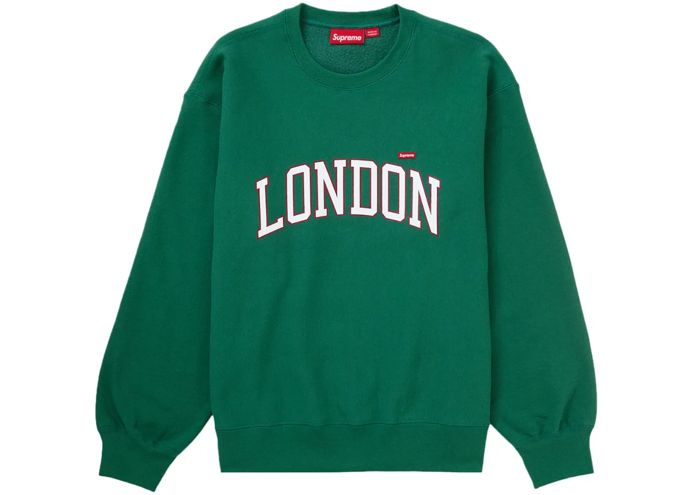 Мужской свитшот с круглым вырезом Supreme Crewneck, Green