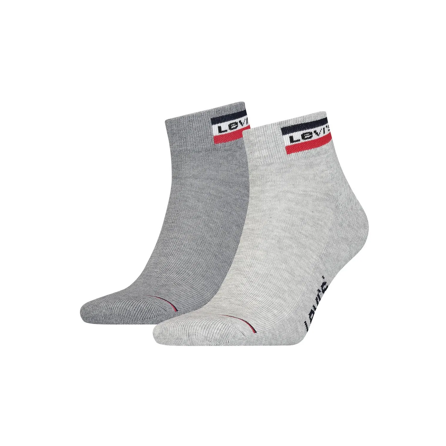 Мужские короткие носки с логотипом Levi's, Gray