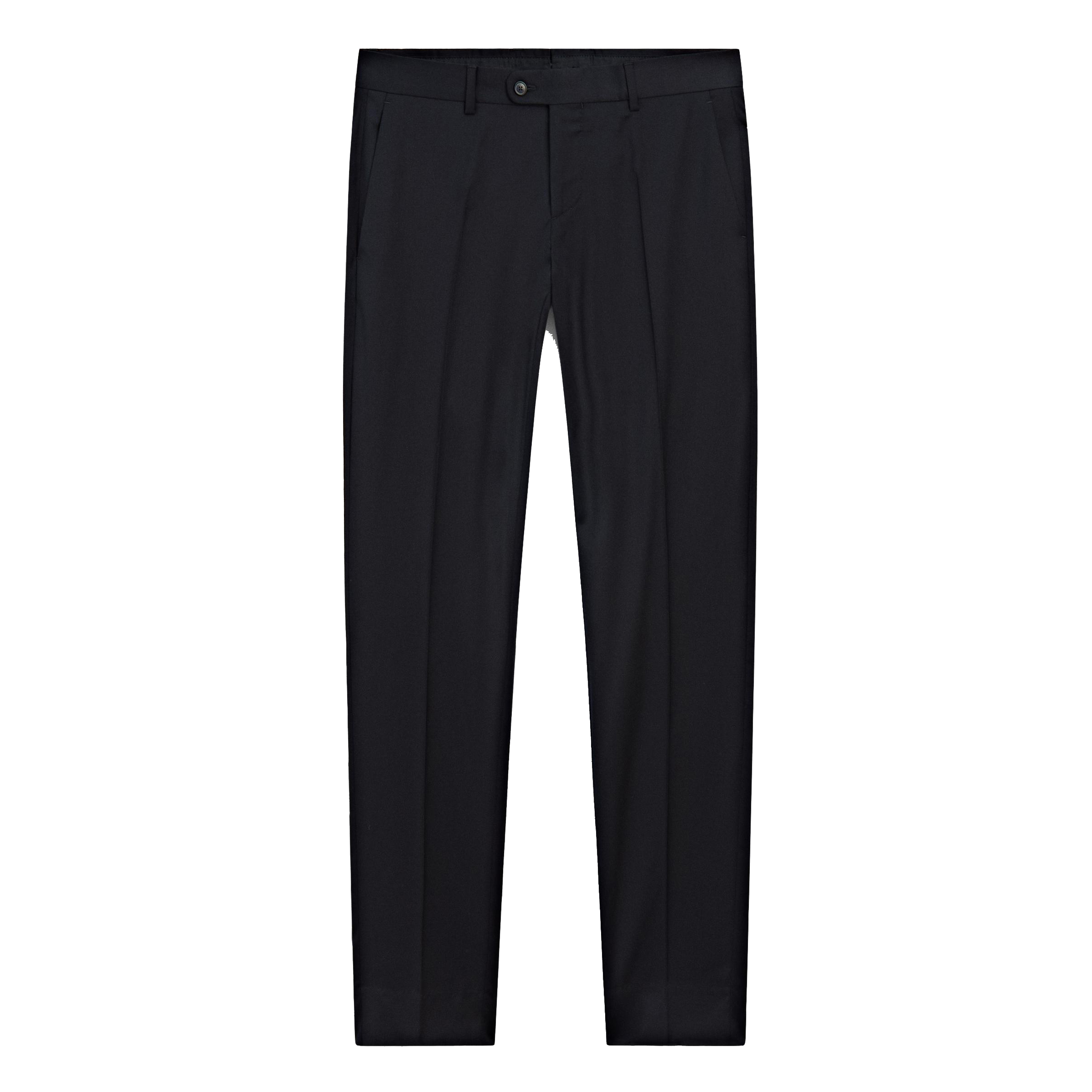 

Однотонные костюмные брюки из шерсти Massimo Dutti, темно-синий