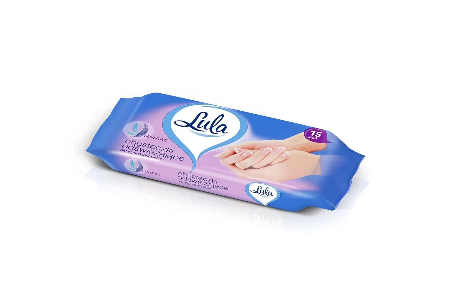 Освежающие салфетки для лица Lula, 15 шт