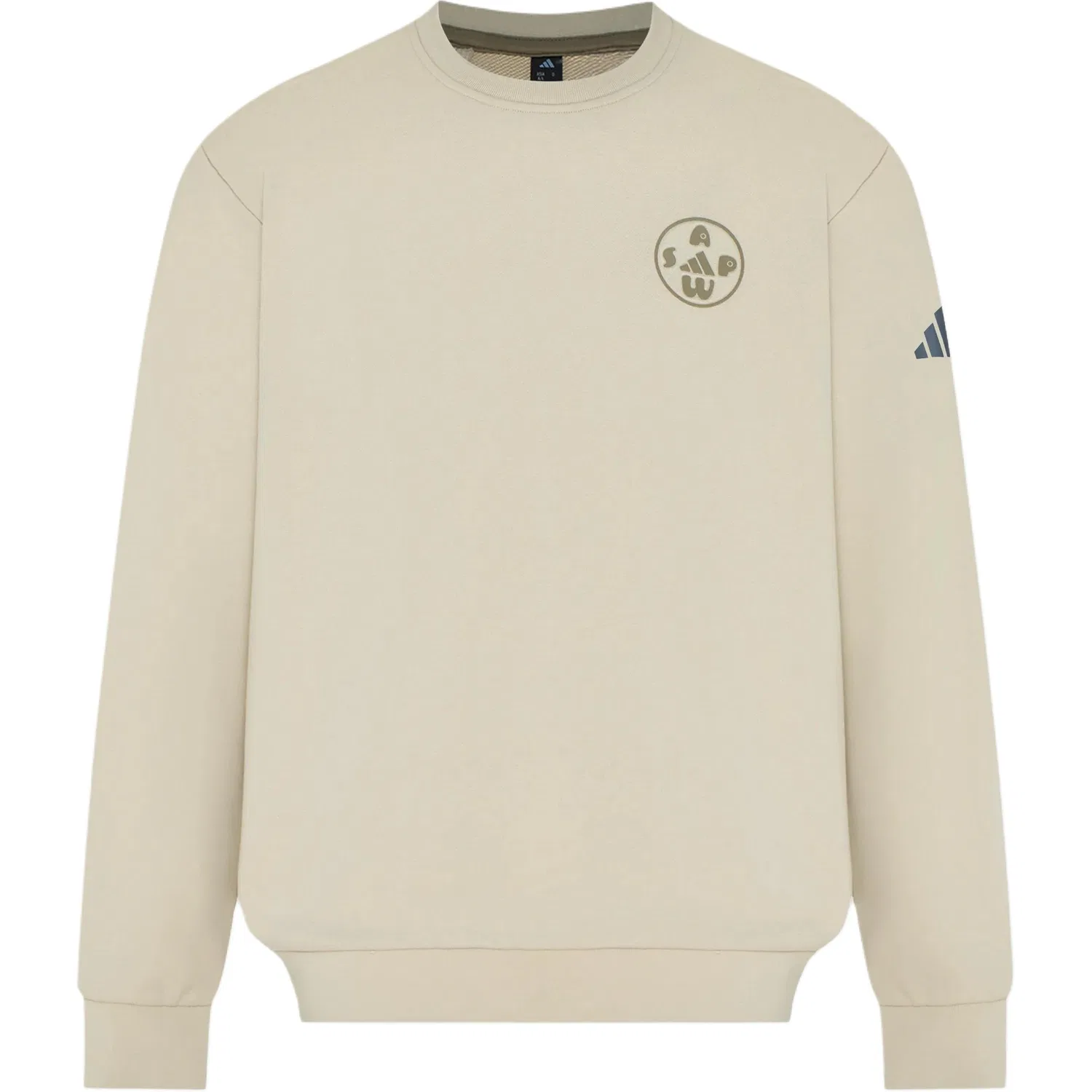 Мужской свитшот с круглым вырезом Adidas CLIMAWARM, Bauxite Brown