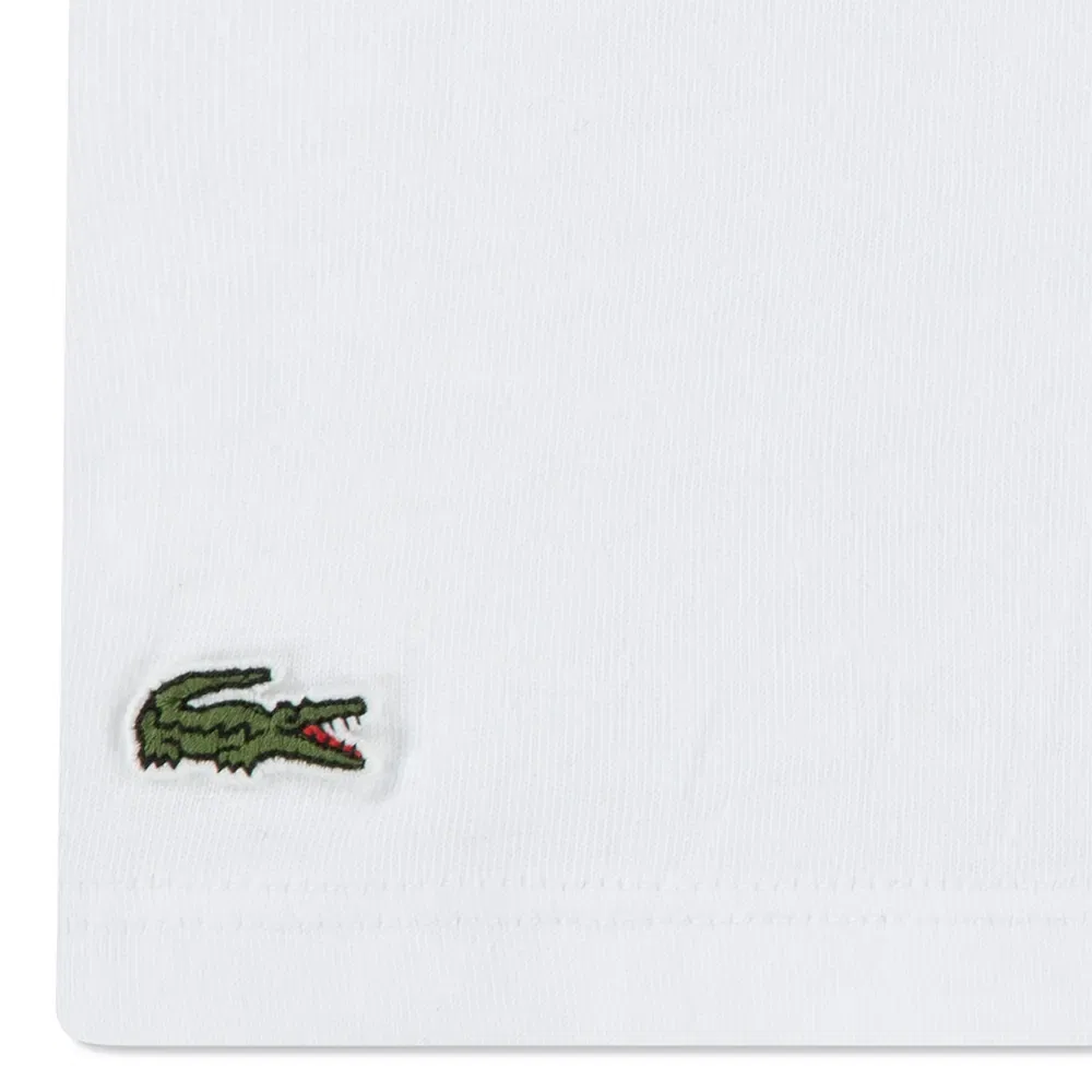 Футболка с коротким рукавом Lacoste, белый — фото 4
