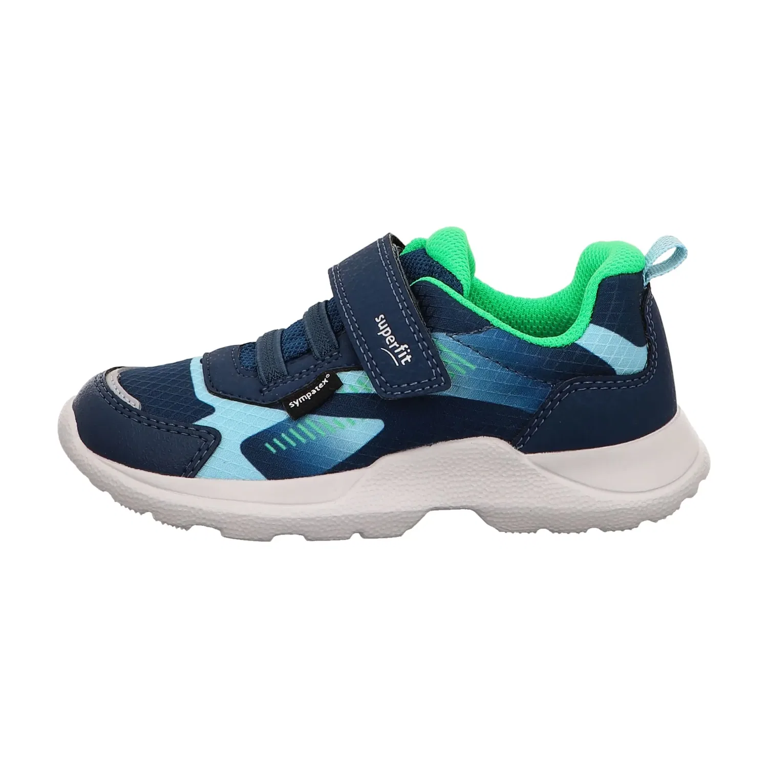 Детские кеды на липучке Superfit, Blue