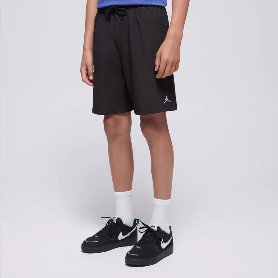 Детские спортивные шорты с принтом Jordan Jumpman Woven Play Short, Nike, Черный