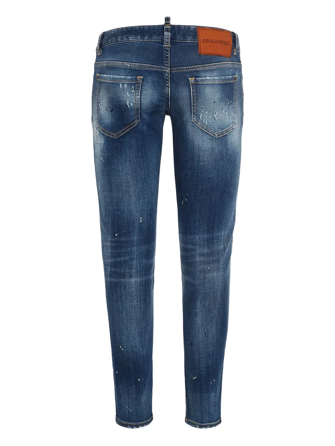 Джинсы с_distressed_эффектом DSQUARED2, синий — фото 2