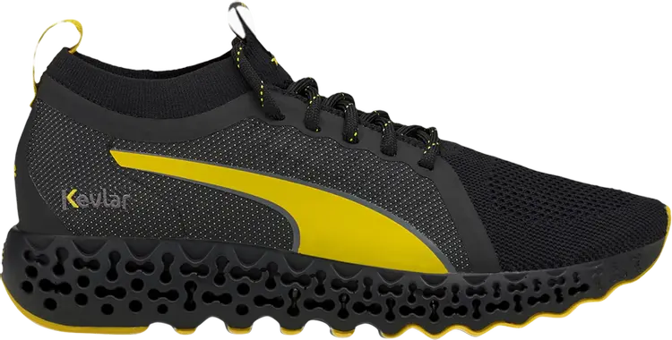 

Кроссовки Puma Kevlar x Calibrate Runner Black Super Lemon, черный
