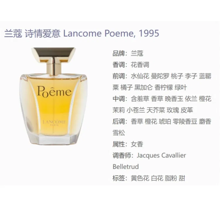 Женские духи Poetic Love, 100 мл, LANCOME, Poetic Love — фото 3