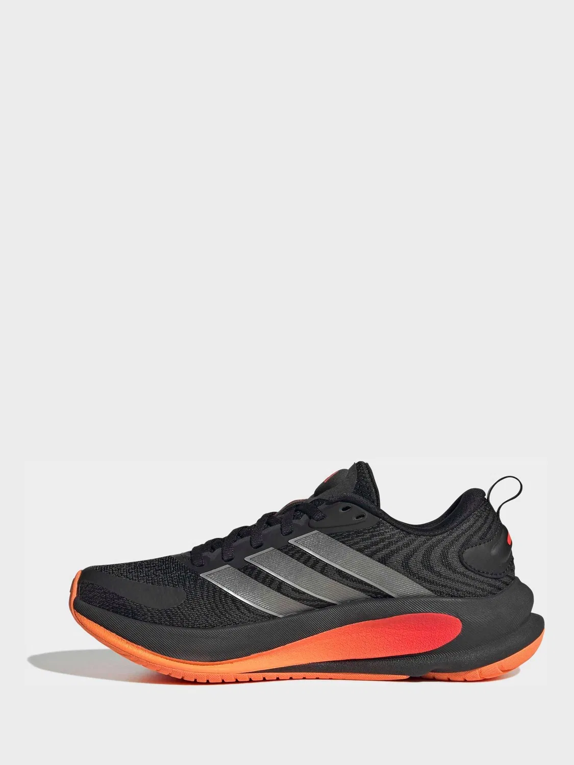 Кроссовки Supernova Ease 2 adidas, черный/оранжевый — фото 2