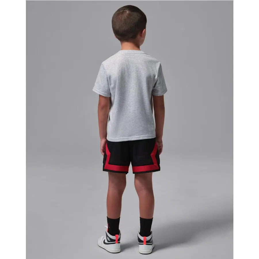 Комплект из футболки и шорт с принтом Jordan Mj Dynasty Mesh Patch Nike, Черный — фото 4