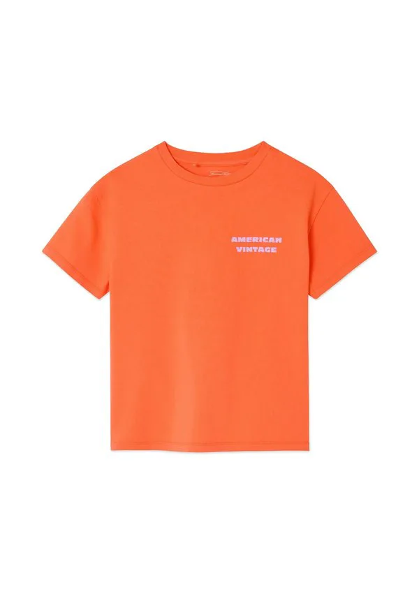 Футболка с принтом «долина физ» American Vintage, Mandarine Vintage
