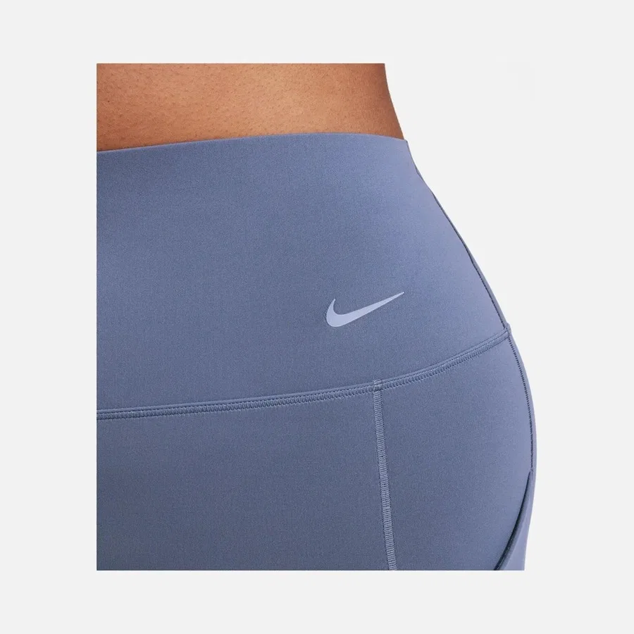 Женские леггинсы для тренировок с высокой посадкой и длиной 7/8 Nike Dri-Fit Universa Medium-Support High-Waisted 7/8 Training, Синий — фото 4