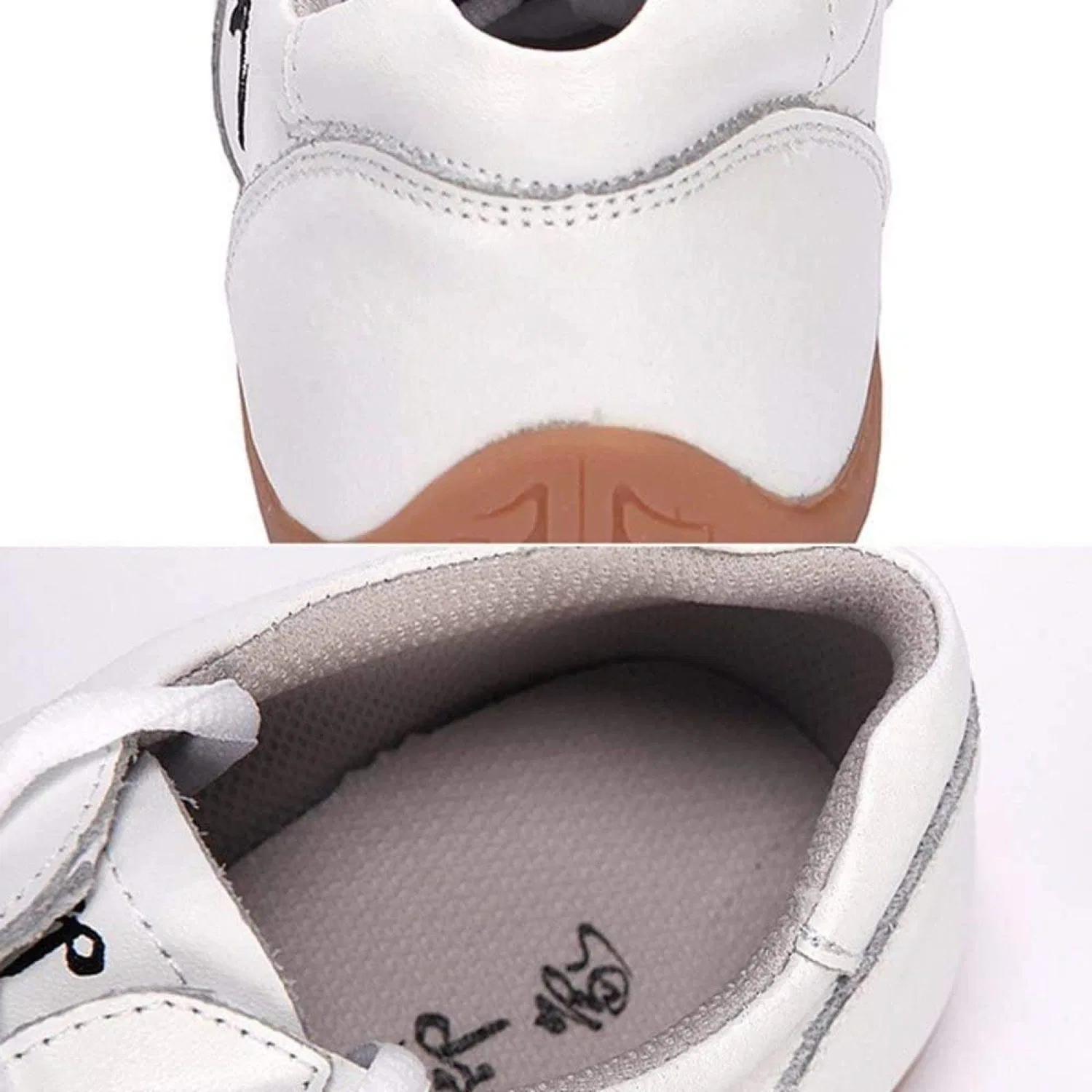 Детские дышащие кроссовки для ушу ZKHD Tai Chi Kung Fu Taekwondo Shoes, White-39EU — фото 3