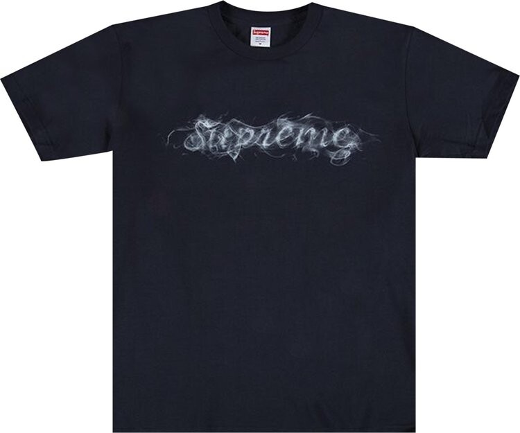 

Футболка Supreme Smoke Tee 'Navy', синий